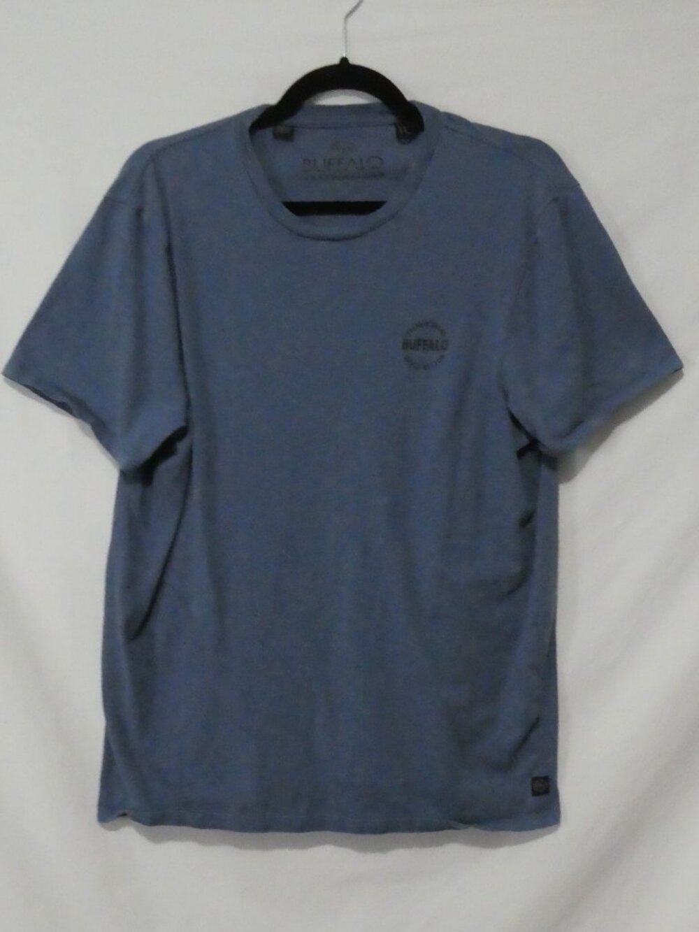 BUFFALO DAVID BITTON Men’s Graphic Tee Light Blue - Size Large